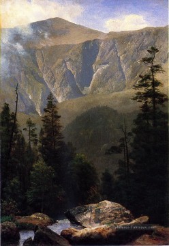 Montagneous Paysage Albert Bierstadt Peinture à l'huile